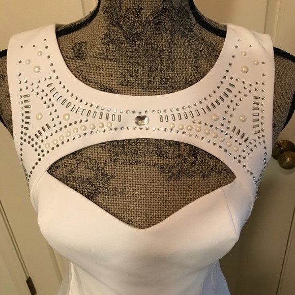 Guess Sweetheart Jeweled Dress  - Picture 2 of 3